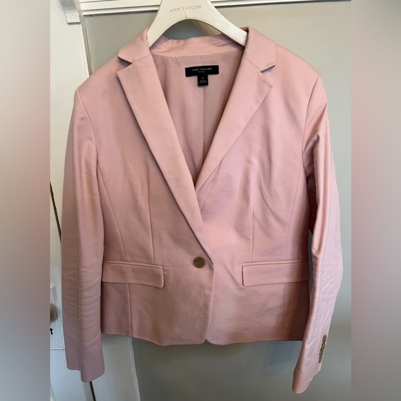 Ann Taylor Jackets & Blazers - Ann Taylor Pink Blazer Jacket 8P